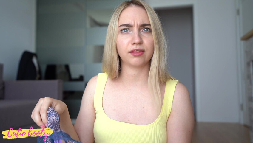 Cutie booty - JOI Sister Masturbates 4K