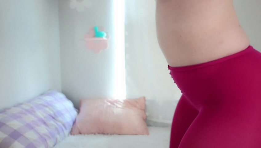 Dawn Willow - Blue outfit dildo ride