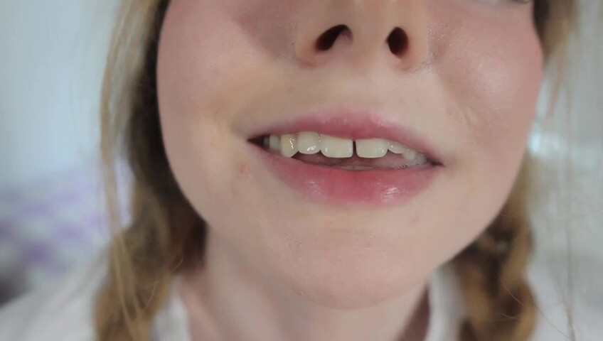 Dawn Willow - Blue outfit dildo ride