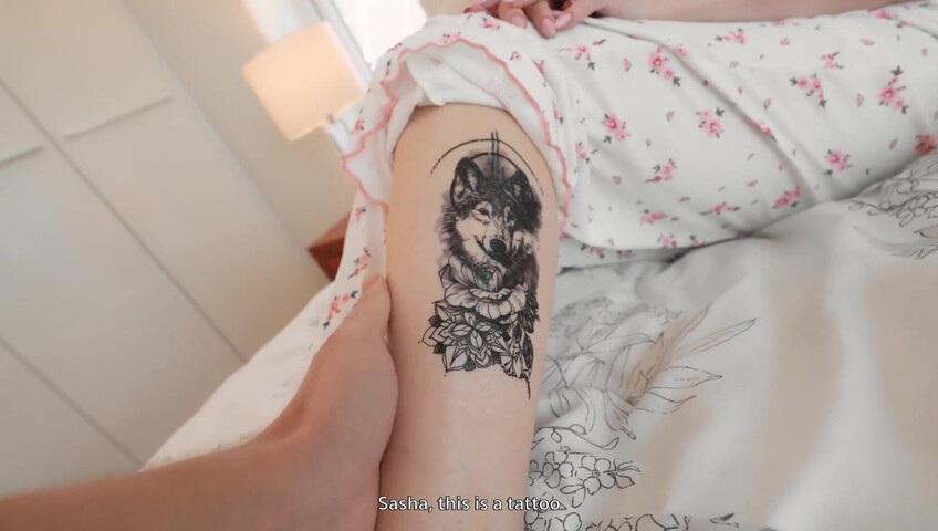 Diana Rider - Please Stepbro Don't Tell Our parents About My Tattoo!