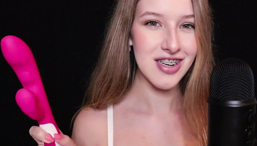 Diddly ASMR - 30 April 2021 - Vibrator sounds right up in the mic