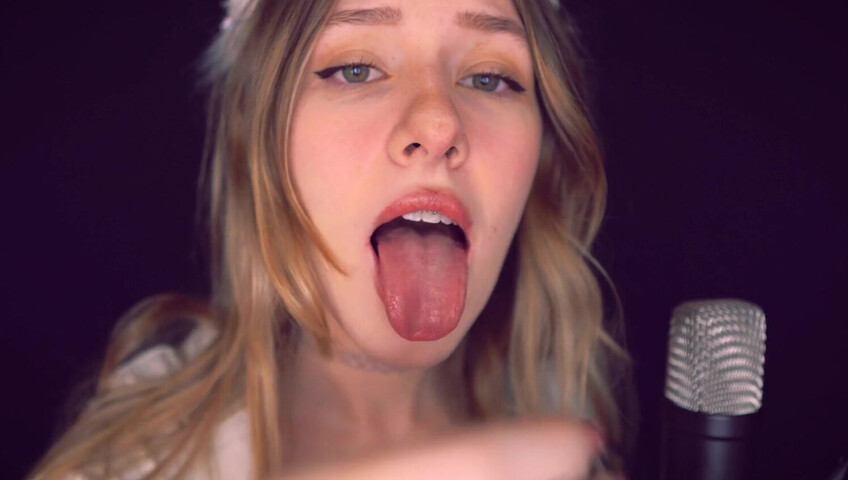 Diddly ASMR - Cat Girl Stroking 2 Mics