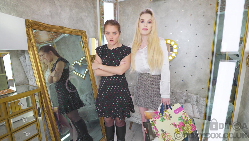 [4K] Roxy Cox - Stepmom Sses Thief Step-Daughter Holes As Payment