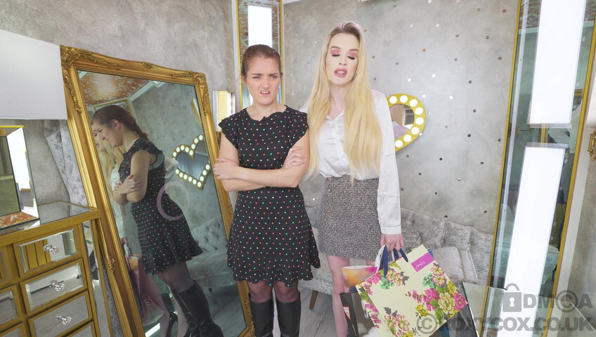 [4K] Roxy Cox - Stepmom Sses Thief Step-Daughter Holes As Payment