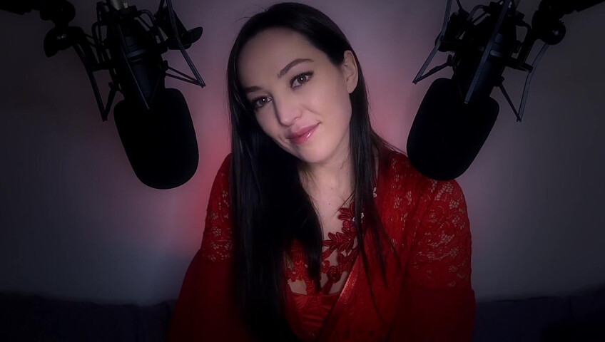 [ASMR] Girlfriend Makes You Have Sweet Dreams ❤️ (Sweet Nothings & Skin Tracing)