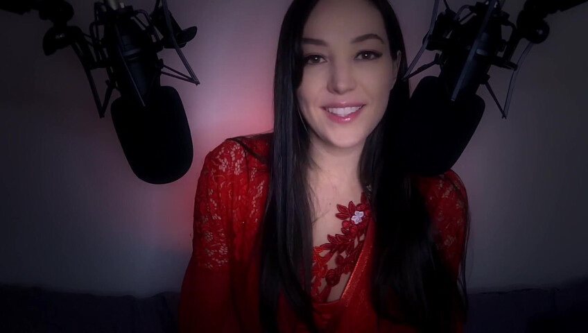 [ASMR] Girlfriend Makes You Have Sweet Dreams ❤️ (Sweet Nothings & Skin Tracing)