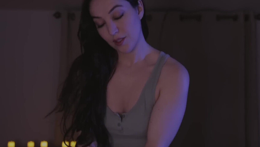 [ASMR] Girlfriend Pleasure and Relaxation (Massage With New 3Dio Mic)!!!