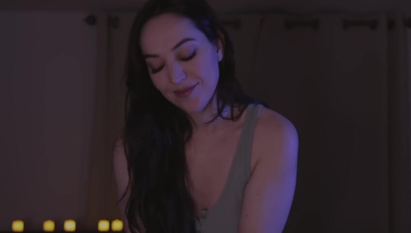 [ASMR] Girlfriend Pleasure and Relaxation (Massage With New 3Dio Mic)!!!