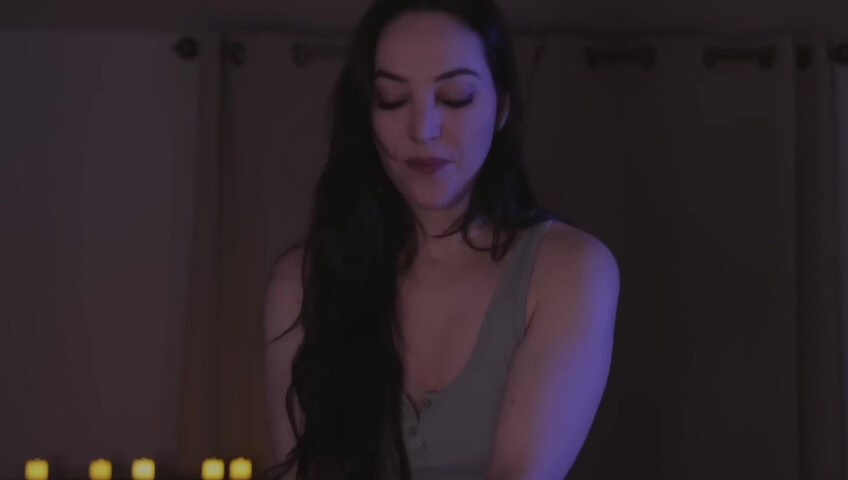 [ASMR] Girlfriend Pleasure and Relaxation (Massage With New 3Dio Mic)!!!