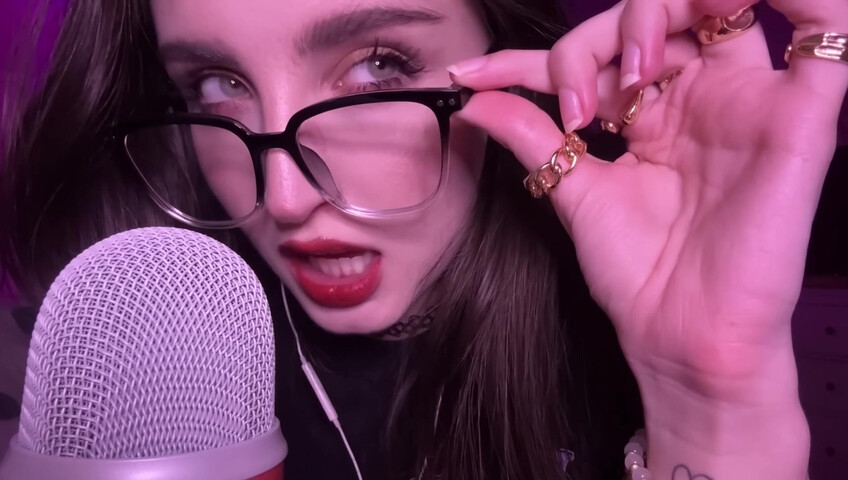 beebee asmr - ASMR - Chaotic Mouth Sounds, Upclose Hand Movements, Random Triggers w⧸ Rambling