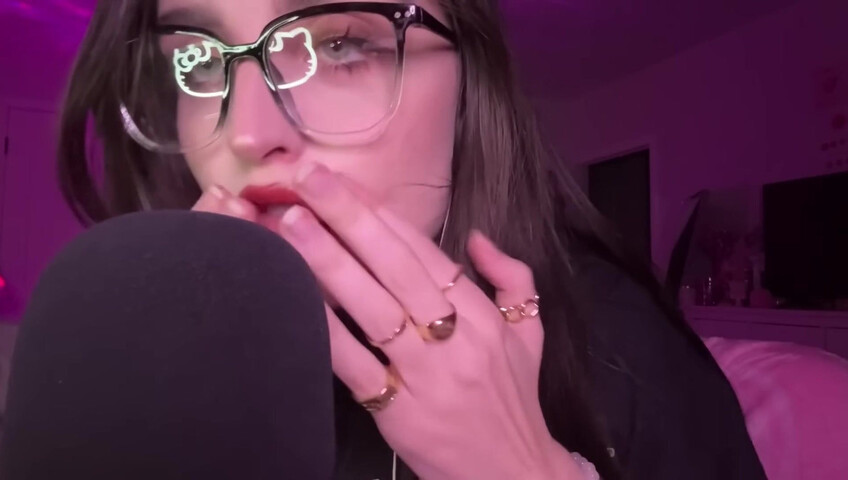 beebee asmr - ASMR - Chaotic Mouth Sounds, Upclose Hand Movements, Random Triggers w⧸ Rambling