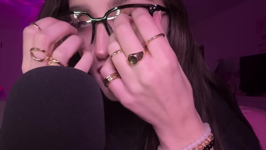 beebee asmr - ASMR - Chaotic Mouth Sounds, Upclose Hand Movements, Random Triggers w⧸ Rambling