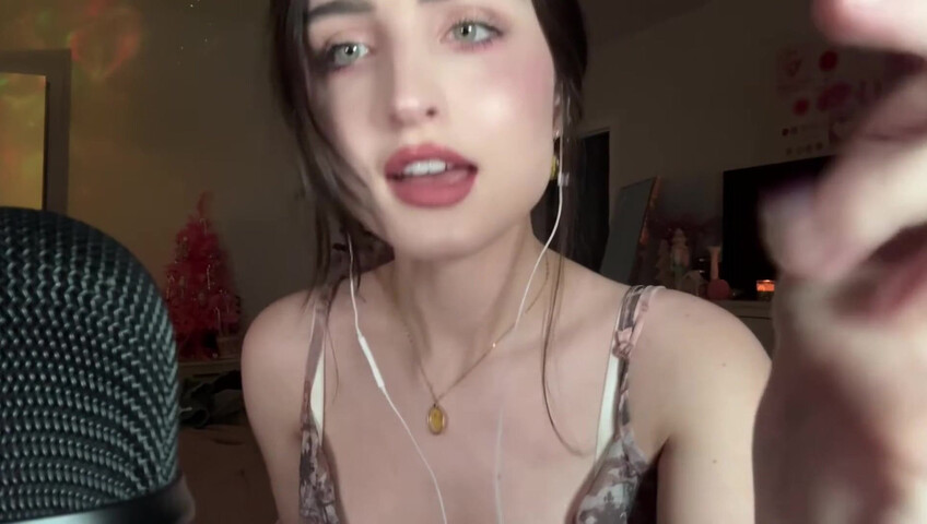 beebee asmr - ASMR - Collarbone Tapping, Hand Sounds, Mouth Sounds, Rambling