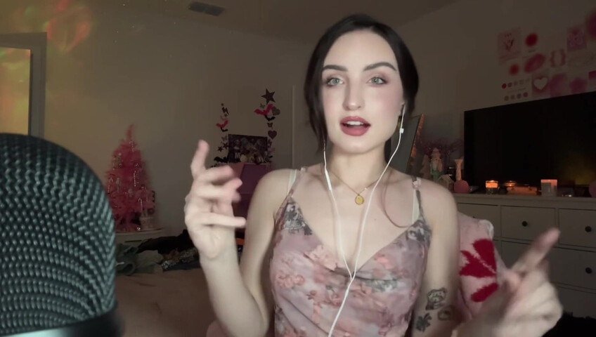 beebee asmr - ASMR - Collarbone Tapping, Hand Sounds, Mouth Sounds, Rambling