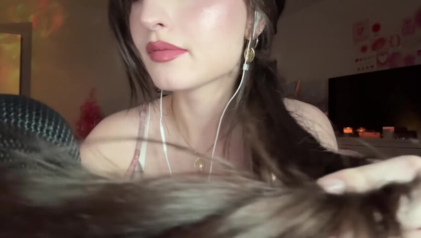 beebee asmr - ASMR - Collarbone Tapping, Hand Sounds, Mouth Sounds, Rambling