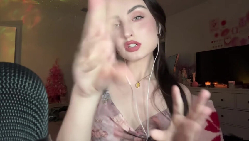beebee asmr - ASMR - Collarbone Tapping, Hand Sounds, Mouth Sounds, Rambling