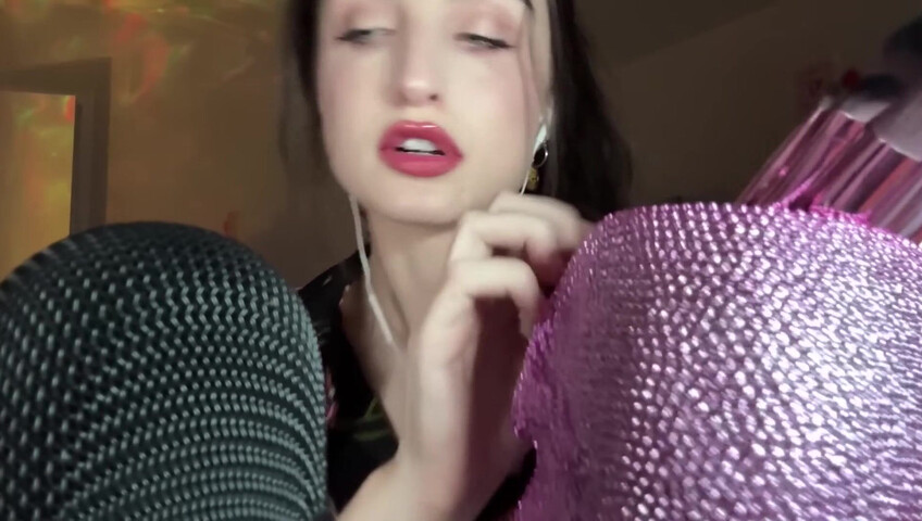 beebee asmr - Fast Mic Brushing ASMR w⧸ Hand Sounds