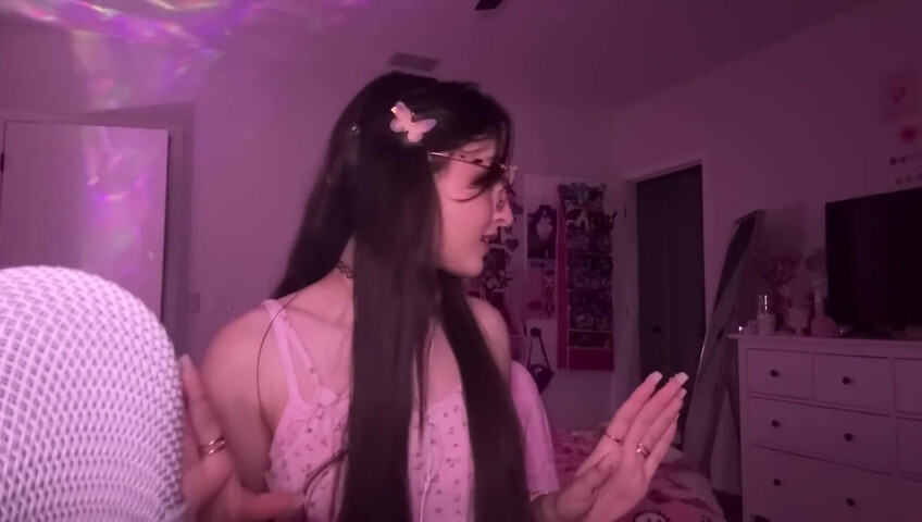 beebee asmr - Upclose Kisses, “You’re Loved” Affirmations, Mouth Sounds