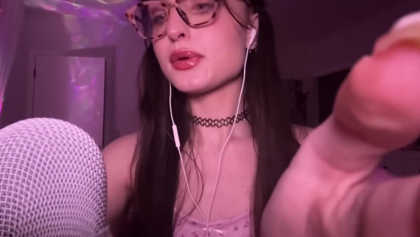 beebee asmr - Upclose Kisses, “You’re Loved” Affirmations, Mouth Sounds