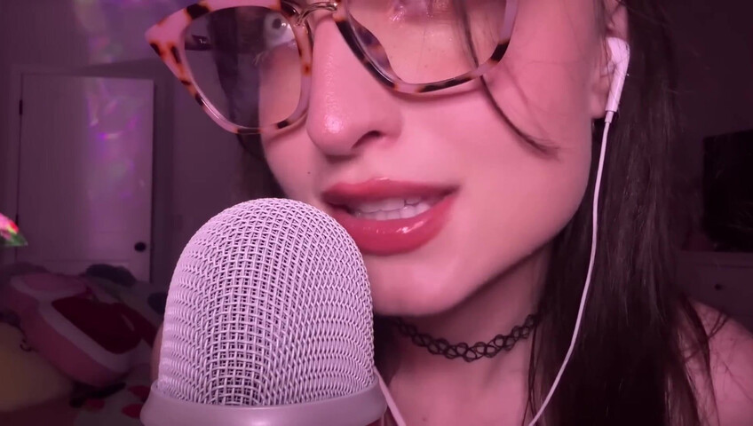 beebee asmr - Upclose Kisses, “You’re Loved” Affirmations, Mouth Sounds