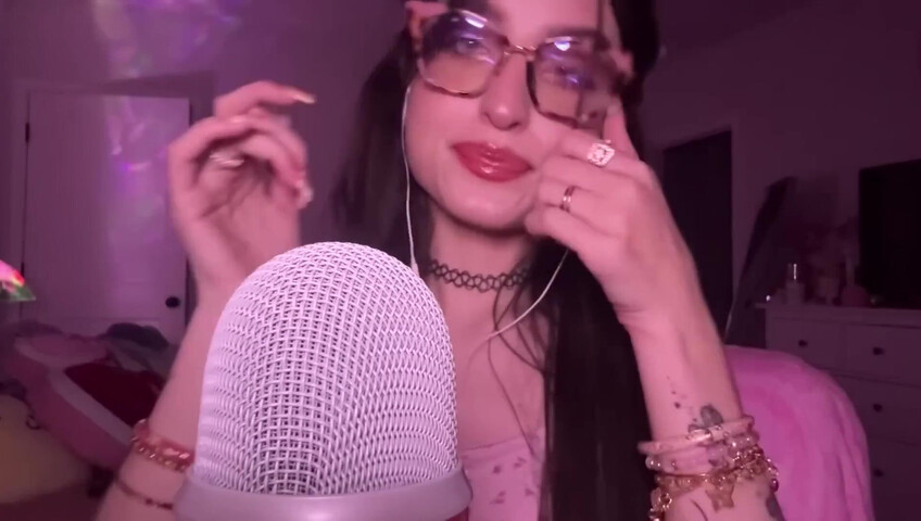 beebee asmr - Upclose Kisses, “You’re Loved” Affirmations, Mouth Sounds