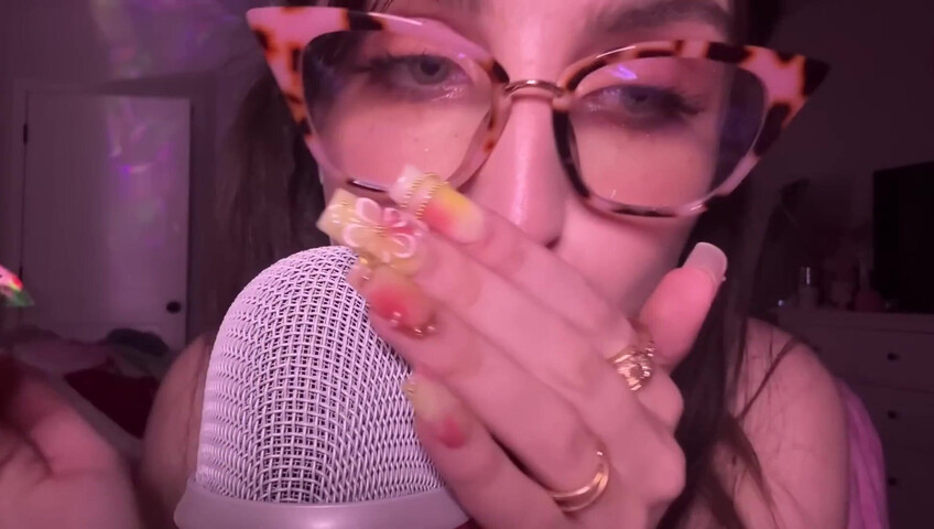 beebee asmr - Upclose Kisses, “You’re Loved” Affirmations, Mouth Sounds