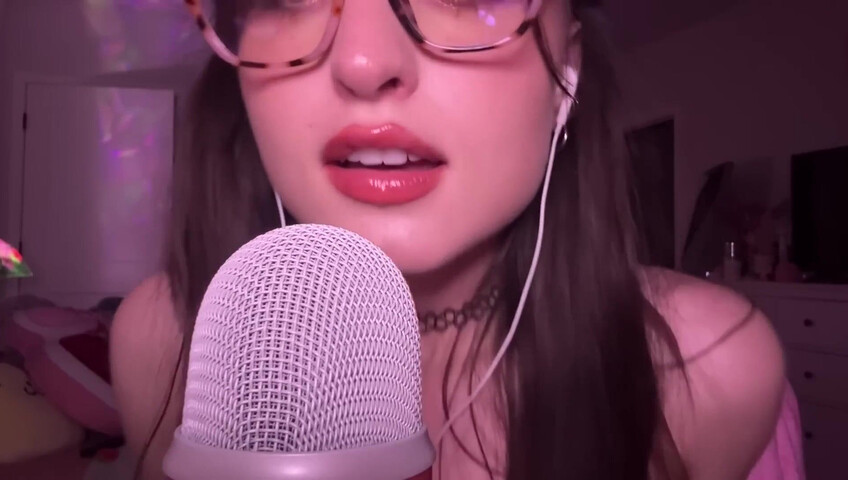 beebee asmr - Upclose Kisses, “You’re Loved” Affirmations, Mouth Sounds