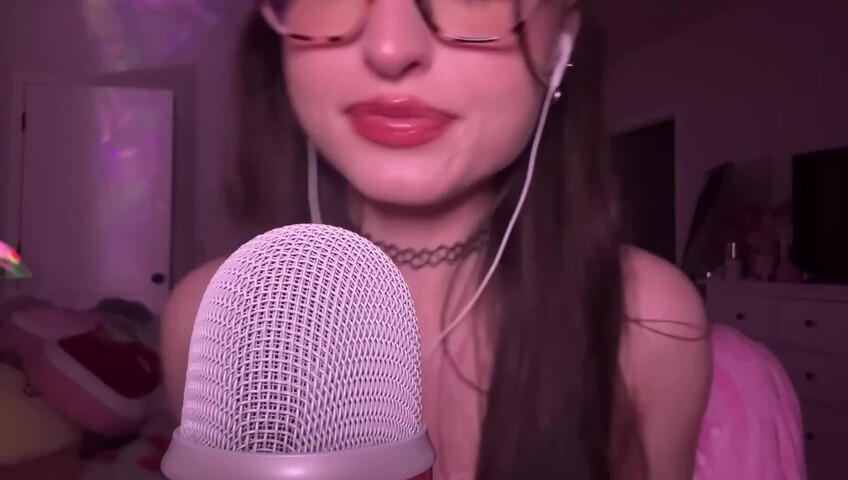 beebee asmr - Upclose Kisses, “You’re Loved” Affirmations, Mouth Sounds