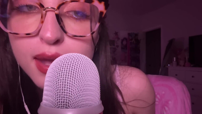 beebee asmr - Upclose Kisses, “You’re Loved” Affirmations, Mouth Sounds