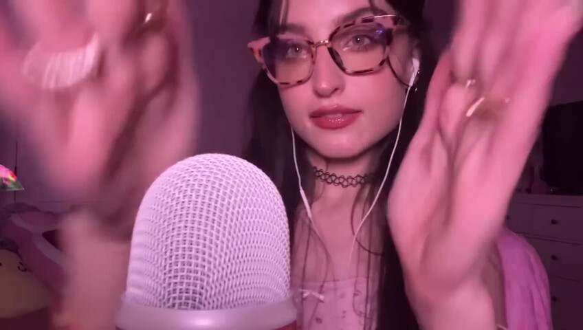 beebee asmr - Upclose Kisses, “You’re Loved” Affirmations, Mouth Sounds