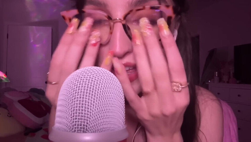 beebee asmr - Upclose Kisses, “You’re Loved” Affirmations, Mouth Sounds