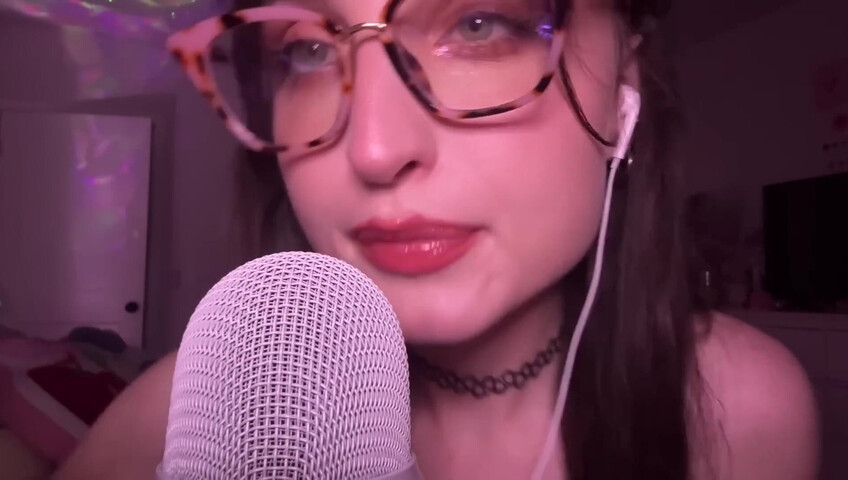 beebee asmr - Upclose Kisses, “You’re Loved” Affirmations, Mouth Sounds