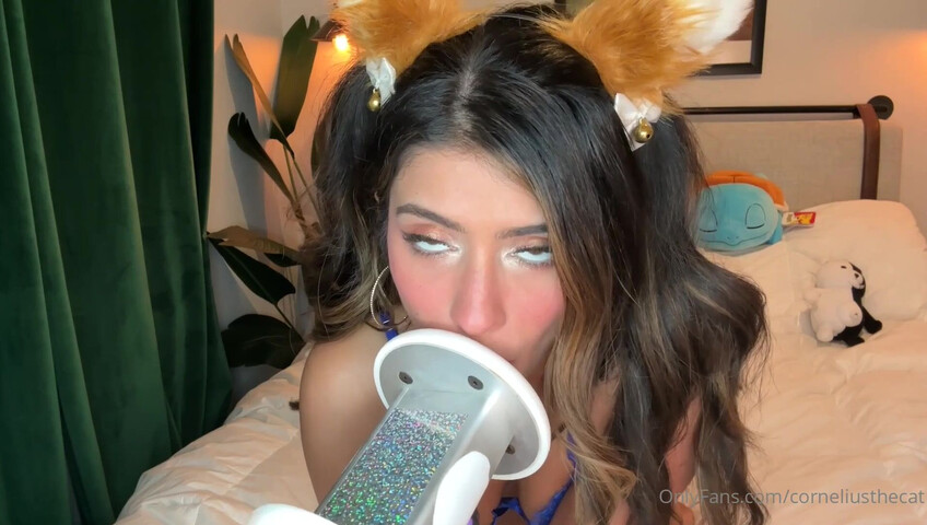 corneliusthecat - ASMR Ear Licking 3Dio