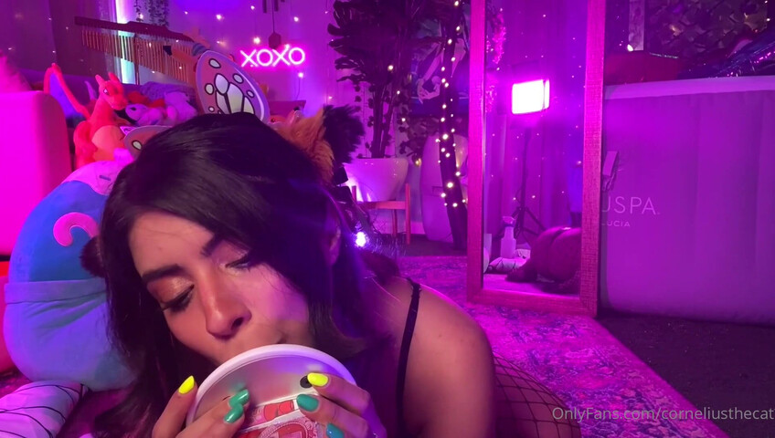 corneliusthecat ASMR Ear Licking and Spanks