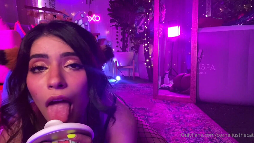 corneliusthecat ASMR Ear Licking and Spanks