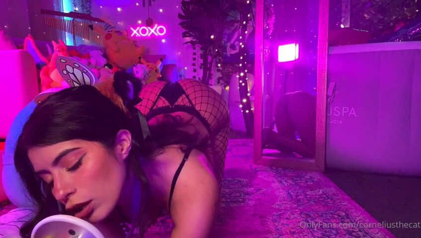 corneliusthecat ASMR Ear Licking and Spanks