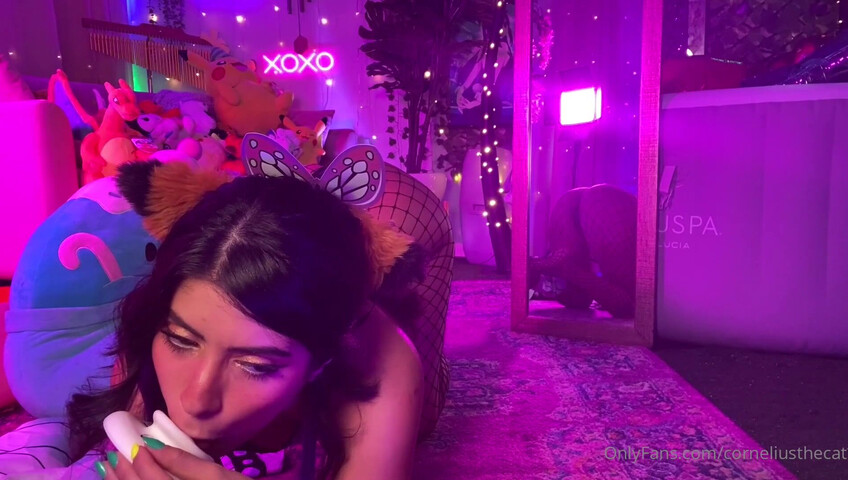 corneliusthecat ASMR Ear Licking and Spanks