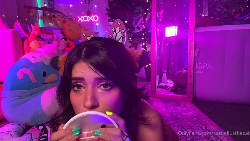 corneliusthecat ASMR Ear Licking and Spanks