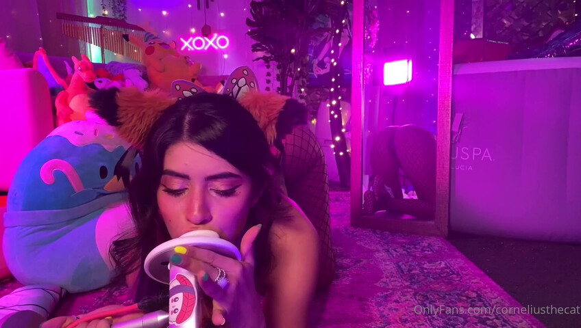 corneliusthecat ASMR Ear Licking and Spanks
