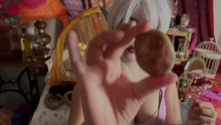 Elise Tran ASMR - Ditzy elf shopkeeper shows off her tits