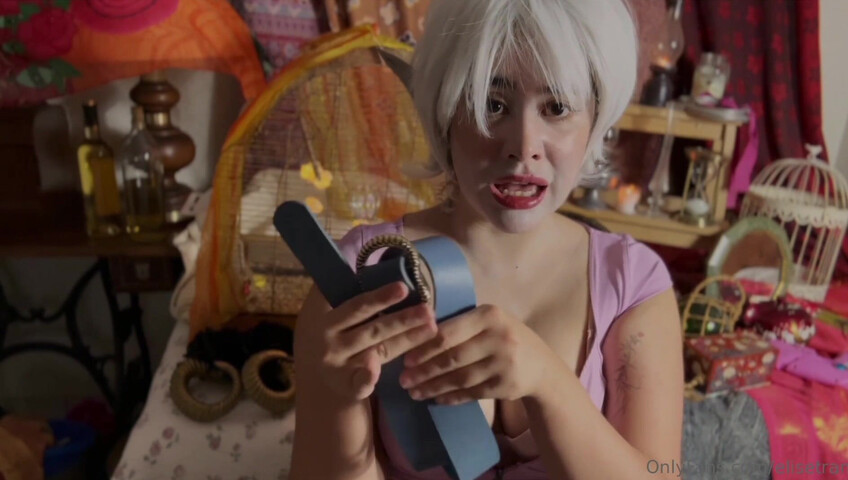 Elise Tran ASMR - Ditzy elf shopkeeper shows off her tits