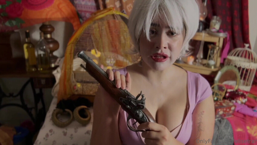 Elise Tran ASMR - Ditzy elf shopkeeper shows off her tits