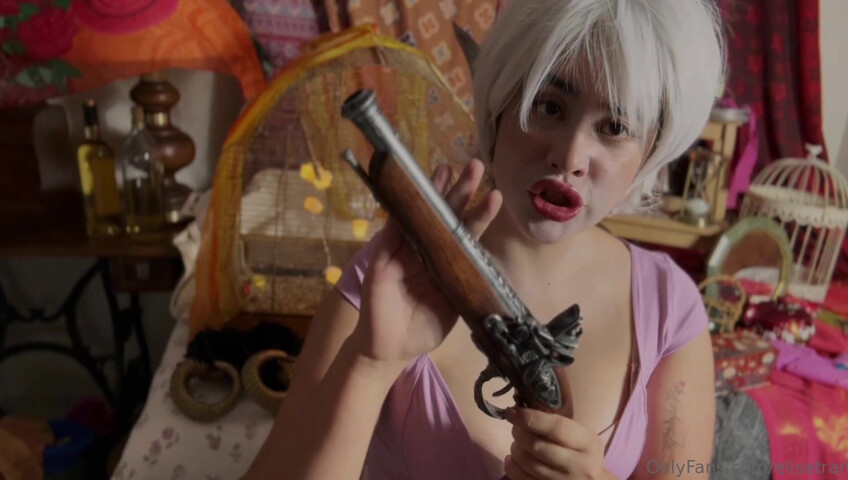 Elise Tran ASMR - Ditzy elf shopkeeper shows off her tits