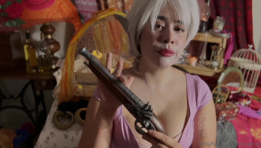 Elise Tran ASMR - Ditzy elf shopkeeper shows off her tits