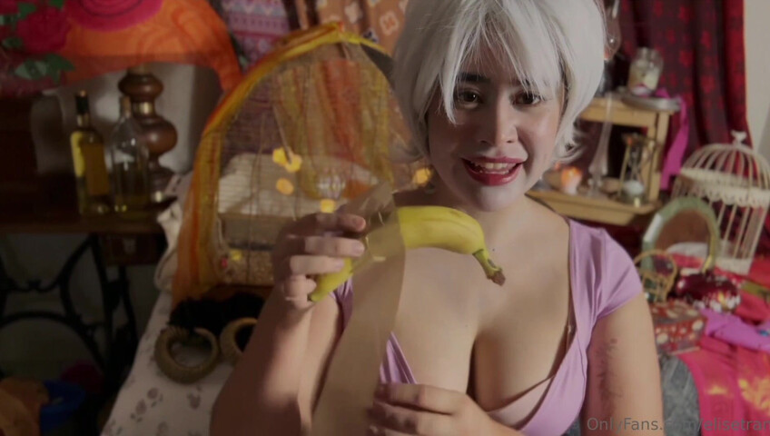 Elise Tran ASMR - Ditzy elf shopkeeper shows off her tits