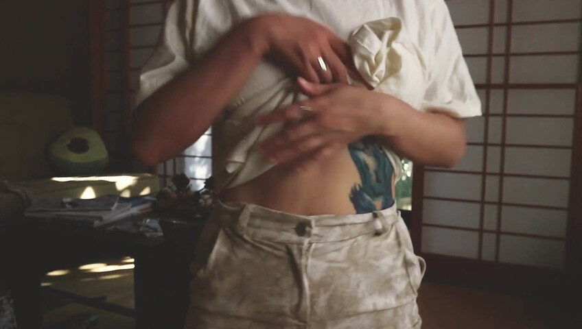 Elise Tran ASMR - naughty nipples tease and whispers