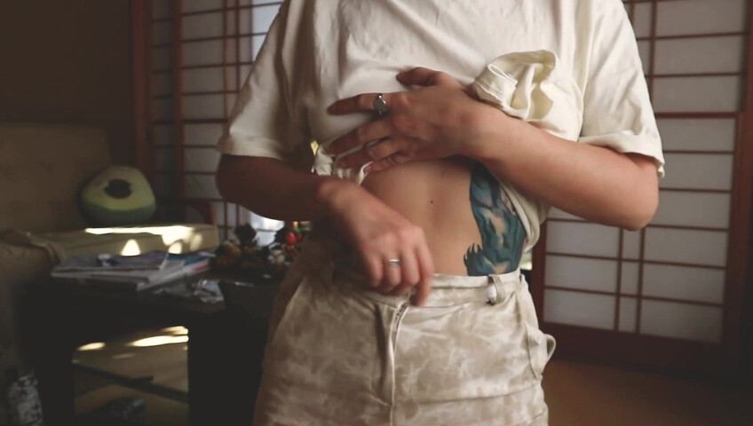 Elise Tran ASMR - naughty nipples tease and whispers