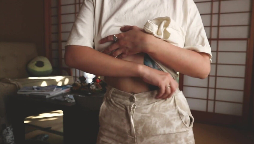 Elise Tran ASMR - naughty nipples tease and whispers