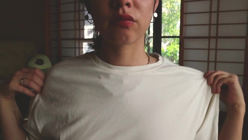 Elise Tran ASMR - naughty nipples tease and whispers