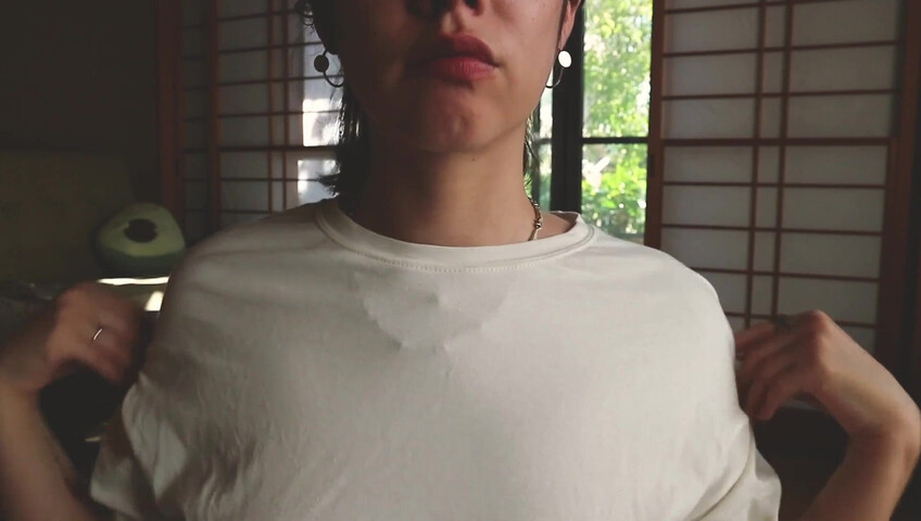 Elise Tran ASMR - naughty nipples tease and whispers